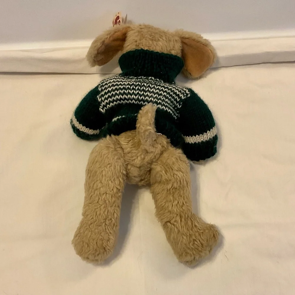 Ty “Spencer” with floppy ears jointed stuffed dog